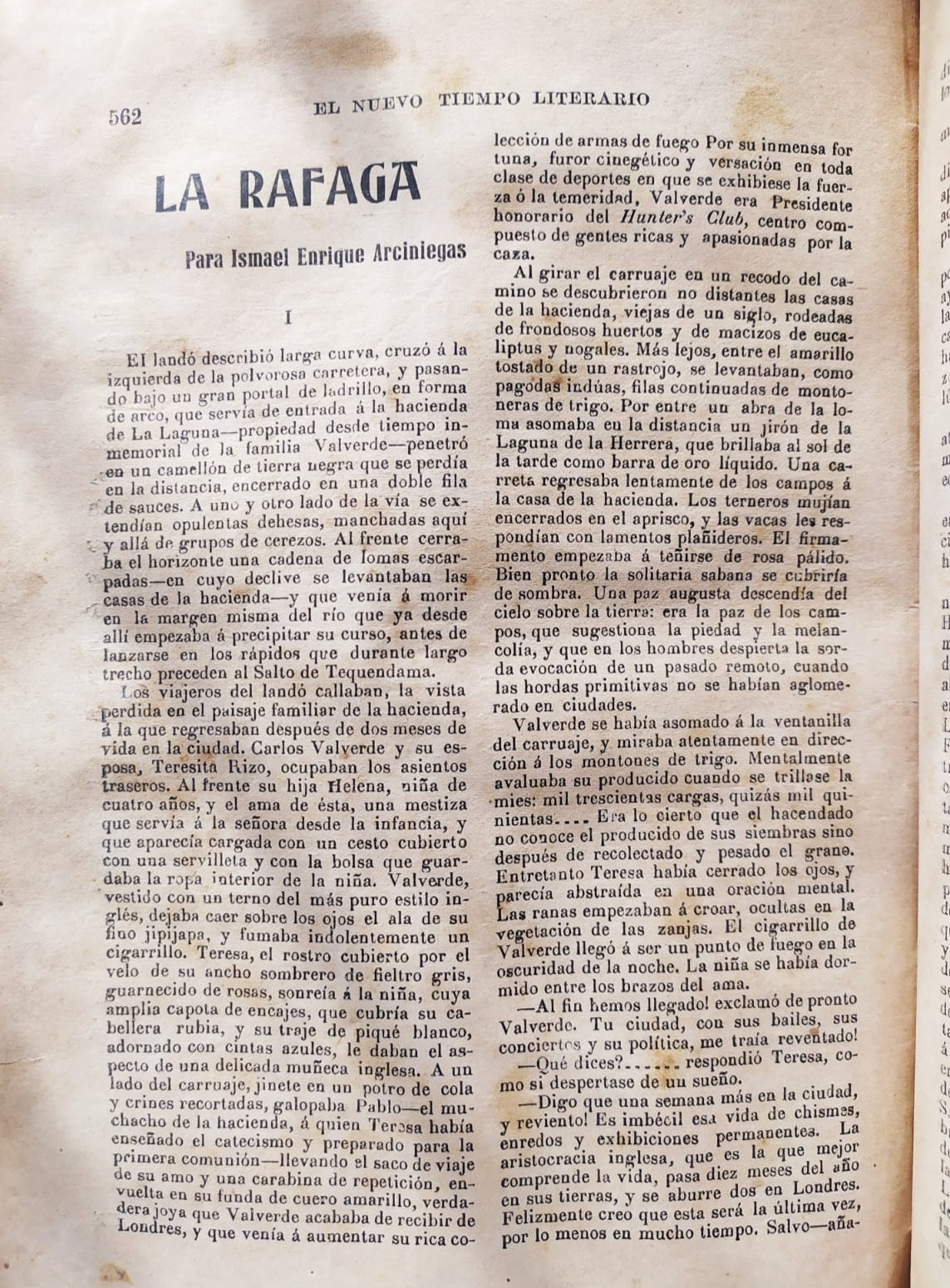 El nuevo tiempo literario. 40 números.
